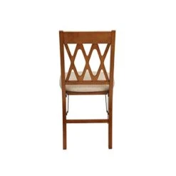 Stakmore Lattice Back Folding Chair Finish, Set Of 2, Fruitwood -Amazon Store 317jTWdSxWL