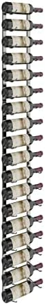 VintageView W Series Wine Rack 6 - Single Depth, Metal Wall Mounted Wine Rack - Modern, Easy Access Wine Storage - Space Saving Wine Rack With 18 Bottle Storage Capacity(Matte Black, 18 Bottle) 8 VintageView W Series Wine Rack 6 - Single Depth, Metal Wall Mounted Wine Rack - Modern, Easy Access Wine Storage - Space Saving Wine Rack With 18 Bottle Storage Capacity(Matte Black, 18 Bottle) - Image 6