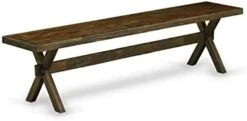 East West Furniture Dining Bench, 72 X 15 X 18, XB027 -Amazon Store 318B3EkOyaL. AC