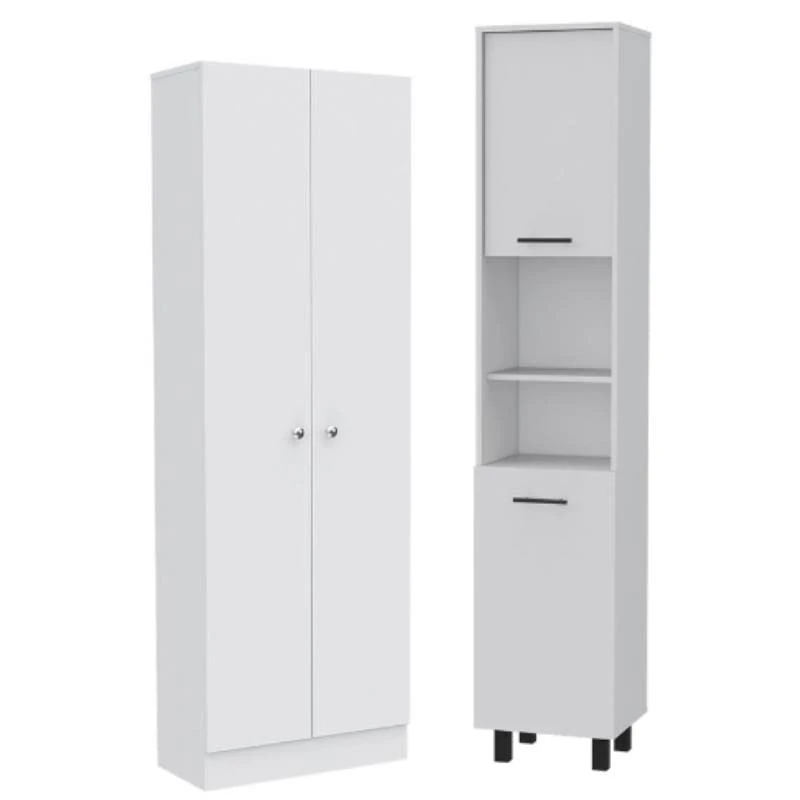 Home Square 2-Piece Set With Storage Pantry Cabinet & Pantry Cabinet 3 Home Square 2-Piece Set With Storage Pantry Cabinet & Pantry Cabinet