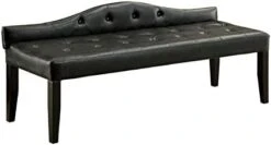 Furniture Of America Leatherette Nadia Modern Bench, 64", Pearl White 14 Furniture Of America Leatherette Nadia Modern Bench, 64", Pearl White -Amazon Store 318Wmke5BL. AC