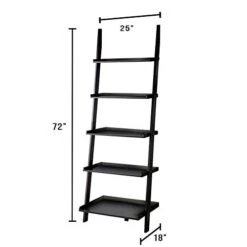 Furniture Of America Sion Black Ladder Shelf, 9 Furniture Of America Sion Black Ladder Shelf, -Amazon Store 318dO37M4CL