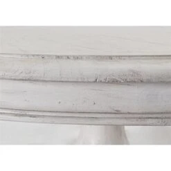 Kosas Home Adrienne 54" Round Solid Wood Dining Table In Distressed Warm Gray -Amazon Store 318sFwEOCfL