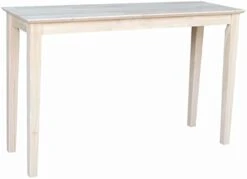 International Concepts Console Table, 60 In, Unfinished -Amazon Store 31964pL2CkL. AC