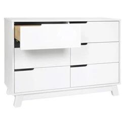 Babyletto Hudson 6-Drawer Assembled Double Dresser In White, Greenguard Gold Certified -Amazon Store 319ITnsDjbL