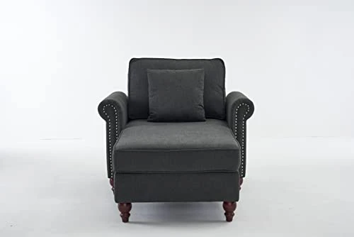 Springfavor Chaise Lounge Indoor 28.5" Width Chaise Lounger Chair Living Room Chair With Nailhead Trim Upholstered Recliner Lounge Sleeper Sofa 8 Springfavor Chaise Lounge Indoor 28.5" Width Chaise Lounger Chair Living Room Chair With Nailhead Trim Upholstered Recliner Lounge Sleeper Sofa - Image 6