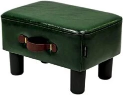 H&B Luxuries Footstool Small Ottoman, PU Leather Small Ottoman Foot Rest,16.14" Extended Rectangular Footstool With Carry,Ottoman For Living Room, Bedroom, Couch,Patio,Cloakroom (Light Brown) 21 H&B Luxuries Footstool Small Ottoman, PU Leather Small Ottoman Foot Rest,16.14" Extended Rectangular Footstool With Carry,Ottoman For Living Room, Bedroom, Couch,Patio,Cloakroom (Light Brown) -Amazon Store 31B3Z2l 5L. AC