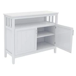 Contemporary Sideboard Buffet Storage Cabinet Sideboard With Adjustable Shelf, White 8 Contemporary Sideboard Buffet Storage Cabinet Sideboard With Adjustable Shelf, White -Amazon Store 31BzNOdImmL