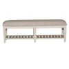 Liberty Furniture INDUSTRIES Heartland Bed Bench, Antique White