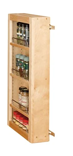 Rev-A-Shelf 4WDP18-45 45" Pantry Door Unit (w/Hardware) Single - Wood - Maple 4 Rev-A-Shelf 4WDP18-45 45" Pantry Door Unit (w/Hardware) Single - Wood - Maple - Image 2