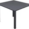Kee 48" Square Breakroom Table- Cherry/ Black 2 Kee 48" Square Breakroom Table- Cherry/ Black -Amazon Store 31EjTDCWboL. AC