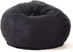 Great Deal Furniture Selena Traditional 5 Foot Suede Bean Bag (Cover Only), Midnight Blue 14 Great Deal Furniture Selena Traditional 5 Foot Suede Bean Bag (Cover Only), Midnight Blue -Amazon Store 31Ew0BKFl6L. AC