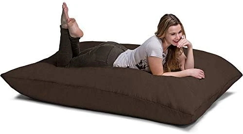 Jaxx Pillow Saxx 5.5-Foot - Huge Bean Bag Floor Pillow And Lounger, Charcoal 12 Jaxx Pillow Saxx 5.5-Foot - Huge Bean Bag Floor Pillow And Lounger, Charcoal - Image 10