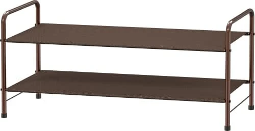 Simple Houseware 3-Tier Shoe Rack Storage Organizer, Grey 12 Simple Houseware 3-Tier Shoe Rack Storage Organizer, Grey - Image 10