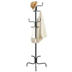 SONGMICS Coat Rack, Freestanding Metal Coat Tree With 6 Double Hooks, For Entryway, Bedroom, Living Room, Black URCR029B01 -Amazon Store 31FV3sCHRyL