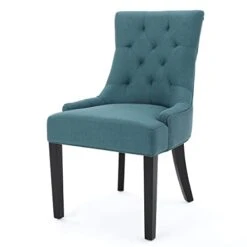 Christopher Knight Home Hayden Fabric Dining Chairs, 2-Pcs Set, Dark Teal -Amazon Store 31FZjusdxIL