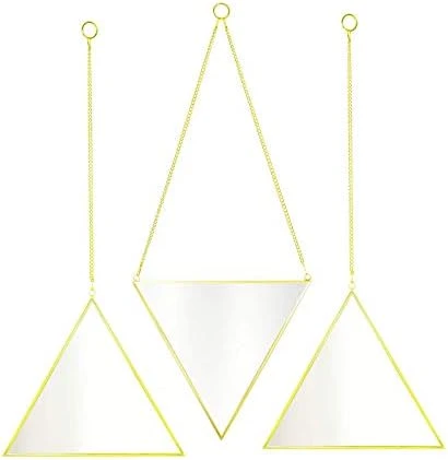 CoolXuan Round Hanging Mirror For Wall Gold 11.81” Circle Mirror With Chain Wall Mounted For Minimalist Home Decor… 9 CoolXuan Round Hanging Mirror For Wall Gold 11.81” Circle Mirror With Chain Wall Mounted For Minimalist Home Decor… - Image 7