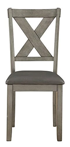 Homelegance 6-Piece Pack Dinette Set, Gray 5 Homelegance 6-Piece Pack Dinette Set, Gray - Image 3