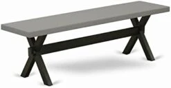 East West Furniture Dining Bench, 72 X 15 X 18, XB027 -Amazon Store 31G9fcedOML. AC