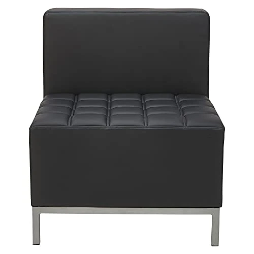 Alera ALEQB8116 Alera Qub Series Armless L Sectional, 26 3/8 X 26 3/8 X 30 1/2, Black 3 Alera ALEQB8116 Alera Qub Series Armless L Sectional, 26 3/8 X 26 3/8 X 30 1/2, Black