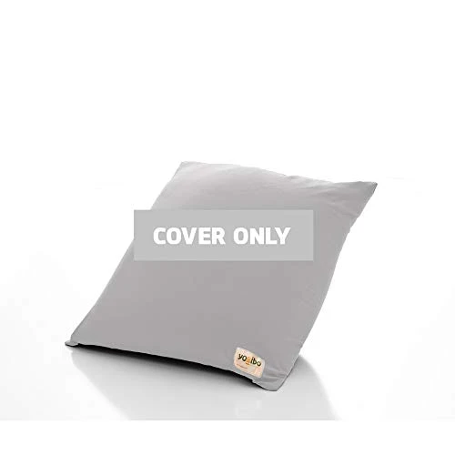 Yogibo Mini Bean Bag Replacement Cover, Removable, Washable, Light Gray 3 Yogibo Mini Bean Bag Replacement Cover, Removable, Washable, Light Gray