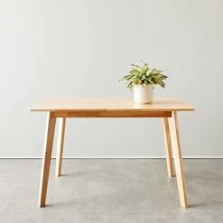 Amazon Basics FSC Certified Solid Wood Kitchen Dining Table, 47 Inch -Amazon Store 31GWFz6nQML