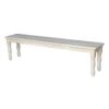 International Concepts Shaker Style Bench, Unfinished -Amazon Store 31HJz0tUgtL