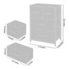 AZL1 Life Concept Dresser Storage Furniture Organizer-Large Standing Chest For Bedroom, Office, Entryway, Living Room And Closet-4 Removable Fabric Drawers, Grey With Black 2 AZL1 Life Concept Dresser Storage Furniture Organizer-Large Standing Chest For Bedroom, Office, Entryway, Living Room And Closet-4 Removable Fabric Drawers, Grey With Black -Amazon Store 31I4SaHu0tL