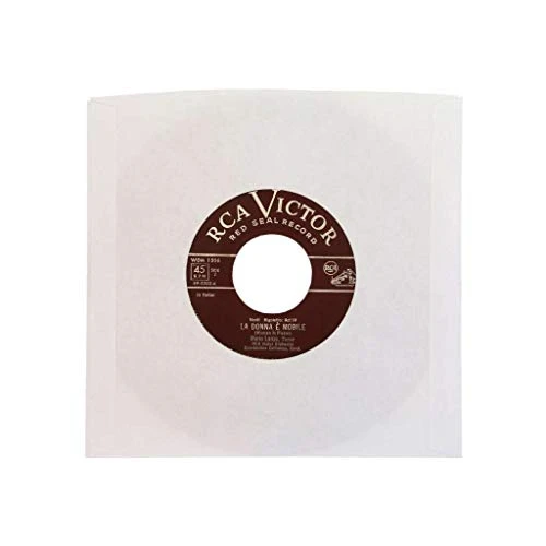 (100) Archival Quality Acid-Free Heavyweight Paper Inner Sleeves For 7" Vinyl Records #07IW 5 (100) Archival Quality Acid-Free Heavyweight Paper Inner Sleeves For 7" Vinyl Records #07IW - Image 3