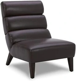 Watson & Whitely Modern Accent Chair, Armless Lounge Chair For Living Room And Bedroom, Fabric Upholstered Chair With Solid Wooden Legs, Grey (Multi-Colored) -Amazon Store 31IGmkSc3L. AC