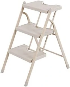 GENERIC 3-Step Steel Ladder Folding Step Ladder With Wide Anti-Slip Pedal Multipurpose Step Ladder Flower Stand Shelf Organizer For Household Kitchen Office 330lbs Load Capacity (Color : Bruin) 24 GENERIC 3-Step Steel Ladder Folding Step Ladder With Wide Anti-Slip Pedal Multipurpose Step Ladder Flower Stand Shelf Organizer For Household Kitchen Office 330lbs Load Capacity (Color : Bruin) -Amazon Store 31IJfVm9GDL. AC
