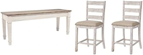 Signature Design By Ashley Skempton Storage Bench, White 9 Signature Design By Ashley Skempton Storage Bench, White - Image 7