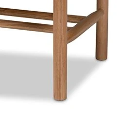 Baxton Studio Saura Benches, One Size, Natural/Oak Brown -Amazon Store 31IkeUmHrdL