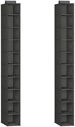 YOUDENOVA Hanging Shoe Organizer For Closet, 10-Shelf Closet Shoe Organizers, Hanging Shoe Rack, Grey -Amazon Store 31Itf7d4jdL. AC