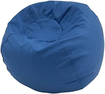 Children's Factory 35" Kids Bean Bag Chairs, Flexible Seating Classroom Furniture, Beanbag Ideal For Boy/Girl Toddler Daycare Or Playroom, Blue (CF610-005) 15 Children's Factory 35" Kids Bean Bag Chairs, Flexible Seating Classroom Furniture, Beanbag Ideal For Boy/Girl Toddler Daycare Or Playroom, Blue (CF610-005) - Image 13