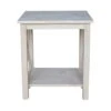 International Concepts Hampton End Table, Unfinished -Amazon Store 31JY0x5yd2L