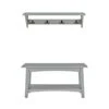 Alaterre Furniture Coventry 36"W Open-Design Coat Hook & Bench Hall Tree Set For Entryway, Laundry Room & More | Traditional, Modern & Cottage Options | 4 Double Hooks & 36"W Shelf | Easy To Assemble 1 Alaterre Furniture Coventry 36"W Open-Design Coat Hook & Bench Hall Tree Set For Entryway, Laundry Room & More | Traditional, Modern & Cottage Options | 4 Double Hooks & 36"W Shelf | Easy To Assemble -Amazon Store 31JaXB4MygL