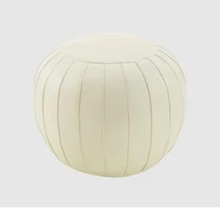 C COMFORTLAND Unstuffed Pouf, Faux Leather Poufs Cover, Large Round Poof Ottomans, Floor Bean Bag Ottoman, Foot Rest Storage Pouffe For Living Room, Bedroom, Or Gifts Gold -Amazon Store 31K2WjUQHCL. AC