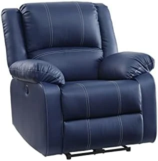 Elountik Modern Zuriel Motion Reclining Loveseat With Tight Back & Seat Cushion,Tight Pillow Top Arm, Recliner Loveseat With Motion Reclining Mechanism For Living Room (Black PU, Reclining Loveseat) 7 Elountik Modern Zuriel Motion Reclining Loveseat With Tight Back & Seat Cushion,Tight Pillow Top Arm, Recliner Loveseat With Motion Reclining Mechanism For Living Room (Black PU, Reclining Loveseat) - Image 5