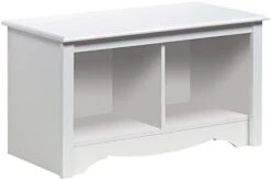 Prepac Twin Cubbie Bench, White -Amazon Store 31KSRCG7p6L. AC