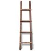 66in Arizona Made Southwest Decorative Wooden Kiva Ladder With Rawhide Bindings In Red Mahogany -Amazon Store 31KpRRCNCJL