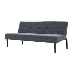 Panana Convertible Sofa Bed Futon Recliner Armchair Sleeper For Small Living Room, Gray Linen