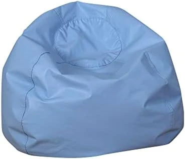 Children's Factory 35" Kids Bean Bag Chairs, Flexible Seating Classroom Furniture, Beanbag Ideal For Boy/Girl Toddler Daycare Or Playroom, Blue (CF610-005) 11 Children's Factory 35" Kids Bean Bag Chairs, Flexible Seating Classroom Furniture, Beanbag Ideal For Boy/Girl Toddler Daycare Or Playroom, Blue (CF610-005) - Image 9