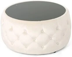 Christopher Knight Home Ivy Glam Velvet And Tempered Glass Coffee Table Ottoman, Smoke, Black 16 Christopher Knight Home Ivy Glam Velvet And Tempered Glass Coffee Table Ottoman, Smoke, Black -Amazon Store 31LMlRnCmKL. AC