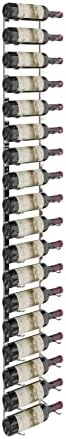 VintageView W Series Wine Rack 6 - Single Depth, Metal Wall Mounted Wine Rack - Modern, Easy Access Wine Storage - Space Saving Wine Rack With 18 Bottle Storage Capacity(Matte Black, 18 Bottle) 10 VintageView W Series Wine Rack 6 - Single Depth, Metal Wall Mounted Wine Rack - Modern, Easy Access Wine Storage - Space Saving Wine Rack With 18 Bottle Storage Capacity(Matte Black, 18 Bottle) - Image 8
