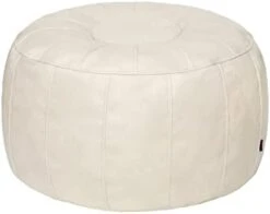 Thgonwid Unstuffed Moroccan Ottoman Pouf Cover, Ottoman Footstool Storage Solution, Bean Bag Chair, Foot Rest, Brown 24 Thgonwid Unstuffed Moroccan Ottoman Pouf Cover, Ottoman Footstool Storage Solution, Bean Bag Chair, Foot Rest, Brown -Amazon Store 31LaSpdc7AL. AC