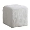 Homepop Home Decor | Faux Fur Pouf Ottoman | Pouf Ottomans For Living Room & Bedroom | Decorative Home Furniture(White) -Amazon Store 31MEeuQLQzL