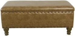 Homepop Home Decor | Upholstered Bench With Nailhead Trim | Large Ottoman With Storage For Living Room & Bedroom | Decorative Home Furniture, Tan Linen 23 Homepop Home Decor | Upholstered Bench With Nailhead Trim | Large Ottoman With Storage For Living Room & Bedroom | Decorative Home Furniture, Tan Linen -Amazon Store 31Ma6swIMlL. AC