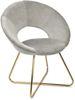 Milliard Circle Velvet Accent Chair For Living Room, Bedroom And Home Office With Gold Legs (Velvet Grey) 13 Milliard Circle Velvet Accent Chair For Living Room, Bedroom And Home Office With Gold Legs (Velvet Grey) -Amazon Store 31N5hkZI0L. AC