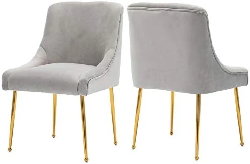 Guyou Kitchen & Dining Room Chairs Set Of 6, Black Velvet Dining Chairs Upholstered Accent Chairs Side Chairs For Kitchen Dining Room Living Room Bedroom (Black) 10 Guyou Kitchen & Dining Room Chairs Set Of 6, Black Velvet Dining Chairs Upholstered Accent Chairs Side Chairs For Kitchen Dining Room Living Room Bedroom (Black) - Image 8